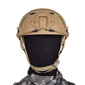 Tongcamo Fast PJ Paintball Airsoft Helmet for Training, Rescue, Climbing, Riding, Jumping, Military