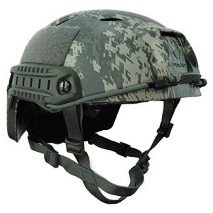 LOOGU Fast BJ Base Jump Military Helmet with 12-in-1 Headwear