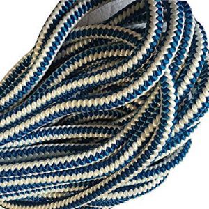 1/2 Inch by 120 Feet, 12 Strand Polyester Blue Ox Arborist Climbing Rope