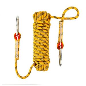 NIECOR 10 MM Outdoor Static Rock Climbing Rope, High Strength Accessory