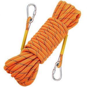 POWER GUIDANCE Outdoor Climbing Rope，10 mm Rock Climbing Rope，Ice Climbing Safety Rappelling Rope