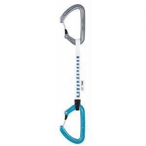 Petzl - ANGE FINESSE, Quickdraw with Ultra-light Climbing Carabiners