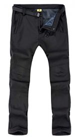 TBMPOY Men's Outdoor Quick Dry Hiking Pants Waterproof Climbing Camping Pants with Belt