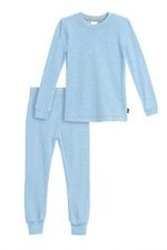 City Threads Boys Thermal Underwear Set Long John, Soft Breathable Cotton Base Layer - Made in USA