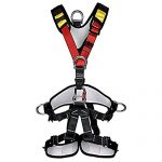 Climbing Harness,Full Body Safety Harness Safe Seat Belt for Outdoor Tree Climbing Harness, Mountaineering Outward Band Expanding Training Caving Rock Climbing Rappelling Equip