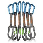 Fusion Climb 6-Pack 11cm Quickdraw Set with Contigua Blue Straight Gate - Image 2