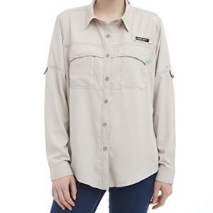 Little Donkey Andy Women's UPF 50+ UV Protection Shirt, Long Sleeve Fishing Shirt, Breathable and Fast Dry