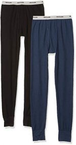 Fruit of the Loom Men's Classic Midweight Waffle Thermal Underwear Bottoms (1 & 2 Packs)