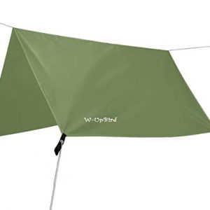 10 x 10 FT Lightweight Waterproof RipStop Rain Fly Hammock Tarp Cover Tent Shelter for Camping Outdoor Travel