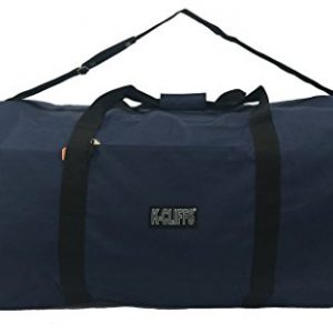 Heavy Duty Cargo Duffel Large Sport Gear Drum Set Equipment Hardware Travel Bag Rooftop Rack Bag (30" x 15" x 15", Navy)