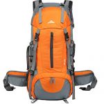 Hiking Backpack 50L Waterproof Camping Backpack with Rain Cover for Man Women