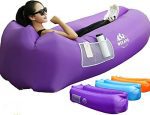 Wekapo Inflatable Lounger Air Sofa Hammock-Portable,Water Proof&Anti-Air Leaking Design-Ideal Couch for Backyard Lakeside Beach Traveling Camping Picnics and Music Festivals