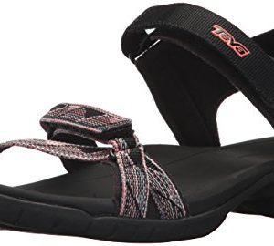 Teva Women's W Verra Sport Sandal, surf Black/Multi, 9.5 M US