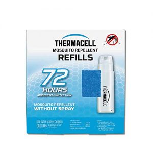 Thermacell Mosquito Repellent Refills, 72-Hour Pack; Contains 18 Repellent Mats, 6 Fuel Cartridges; Compatible with Any Fuel-Powered Thermacell Product; No Spray, Scent, Mess; 15 Ft Zone of Protection