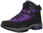 Mountain Warehouse Intrepid Womens Softshell Waterproof Hiking Boots Purple Womens Shoe Size 6 US