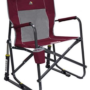 GCI Outdoor Freestyle Rocker Portable Folding Rocking Chair, Cinnamon