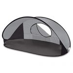 ONIVA - a Picnic Time Brand Manta Portable Pop-Up Sun/Wind Shelter, Gray