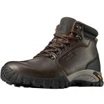 Wantdo Men’s Waterproof Hiking Boots, High-Traction Grip Hiking Shoes for Outdoor Hiking Camping Trekking Brown 9.5 M US