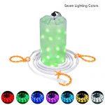 Dust2Oasis Camping Lights String, Portable Outdoor Camping Tent Light Lantern USB Powered LED Rope Light Strip Light for Camping,Hiking,Safety,Emergencies,Garden,Party, Bedroom Deco (Multi Color)