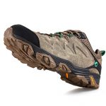 HUMTTO Men Winter Snow Boots-Athletic Trail Trekking Sneakers Outdoor Backpacking Ankle Boot Waterproof Suede Leather Working Shoes