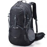 45L Hiking Travel Backpack for Men and Women - Camping Daypack Outdoor with Rain Cover