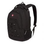 SWISSGEAR 1186 Bungee Laptop Backpack | Ideal for Commuting, Work, Travel, College, and School | Fits 13 Inch Laptop Notebook - Black