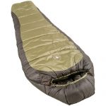 Coleman 0°F Mummy Sleeping Bag for Big and Tall Adults | North Rim Cold-Weather Sleeping Bag, Olive