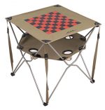 ALPS Mountaineering Eclipse Table, Checkerboard,27-Inch x 27-Inch x 26-Inch