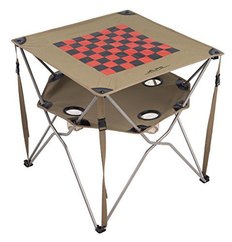 ALPS Mountaineering Eclipse Table, Checkerboard,27-Inch x 27-Inch x 26-Inch