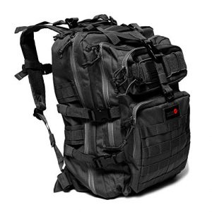 24BattlePack Tactical Backpack | 3 Day Assault Pack | 40L Bug Out Bag | Combat Veteran Owned Company (Black)