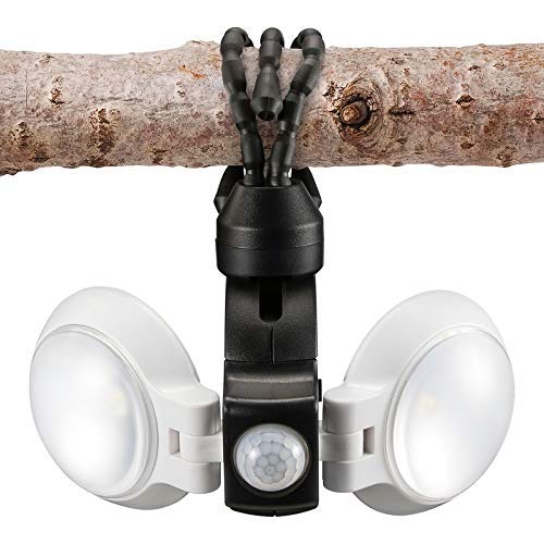 Equipt EQBPL092 Emergency Weather Resistant Multi-Functional 360 Degree Double LED Light with Motion Sensor for Outdoor Lightning