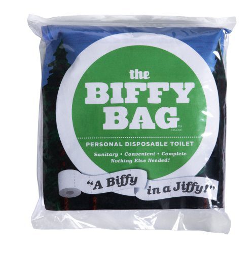 Biffy Bag Pocket Size Disposable Toilet (Pack of 25), Classic