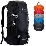 Ubon Camping Backpack Packable Daypack for Hiking Backpacking Travelling Black