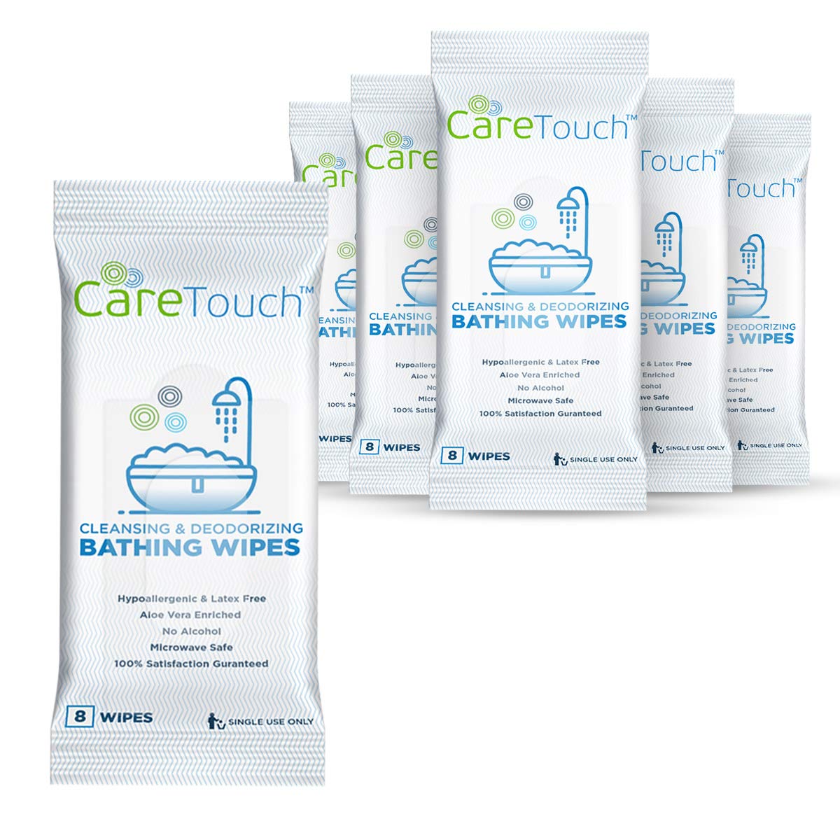 Touch Body Wet Wipes with Cleansing and Deodorizing Solution ⋆