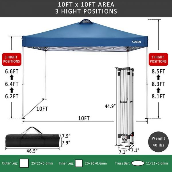 Right Angle Folding Shed Gazebos Tent