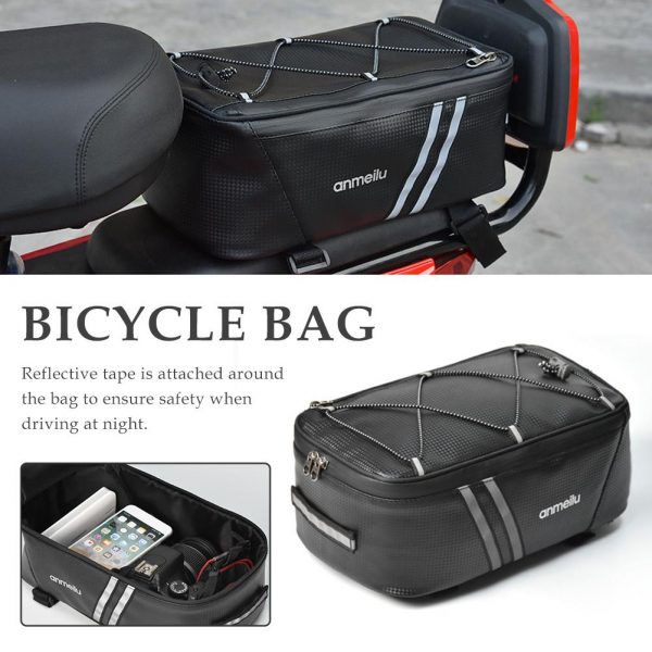 8L Bicycle Saddle Bag with Waterproof Cover - Your Ultimate Bike Storage Solution