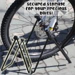Bicycle parking rack mountain bike display