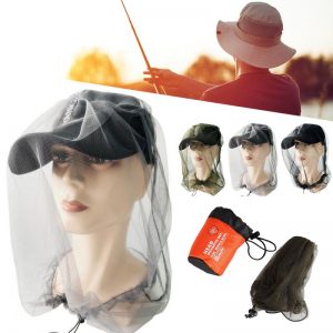 Camping Mesh Hat Head Face Protect Net Cover