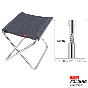 Camp Stool Folding Ultralight Portable Mini Chair