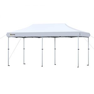 Canopy Folding Instant Shelter Party Tent with Wheeled Bag