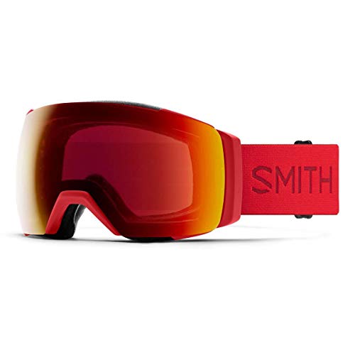 Asian Fit Snow Goggle Sun Red Mirror
