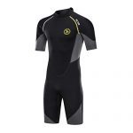 Men's Wetsuits 1.5mm Premium Neoprene Back Zip