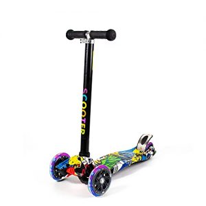 Adjustable Height 3 Wheel Deluxe Kids Scooter