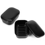 2PCS Portable Soap Dish Soap Saver
