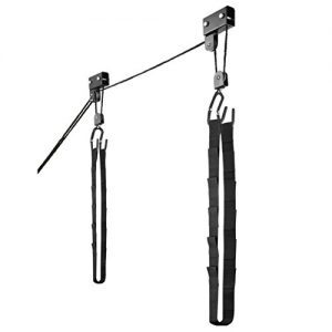 Overhead Pulley System with 125 lb Capacity for Kayak