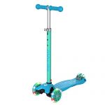 Kick Scooter Adjustable Heights Extra-Wide Deck