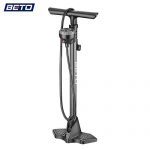 Bicycle Floor Pump with Industrial Top-Mounted Gauge
