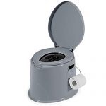 Giantex Portable Travel Toilet with Detachable Inner Bucket