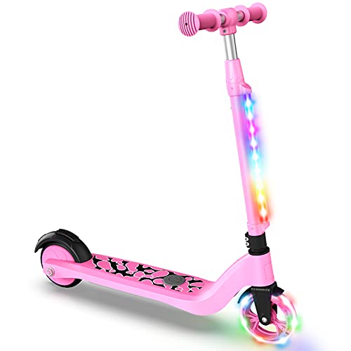 Kids Electric Scooter, Lightweight and 3 Adjustable Heights