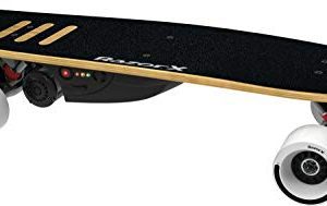 Powered by a 125-watt motor, providing lithium-ion-powered electric skateboarding action at speeds up to 10 mph for up to 40 minutes of continuous use